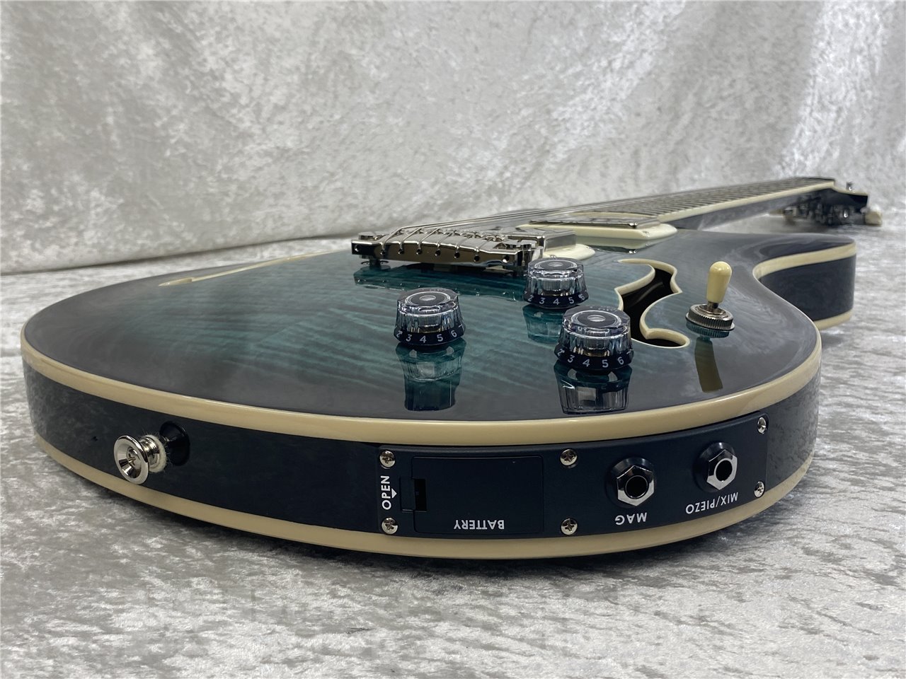 Paul Reed Smith(PRS) SE Hollowbody II Piezo (Peacock Blue) （新品