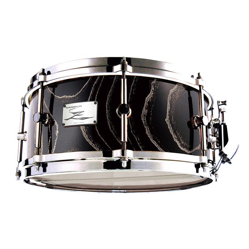 canopus HS-1465 GR [Zelkova Snare Drum 14×6.5/銀襴 ''GINRAN