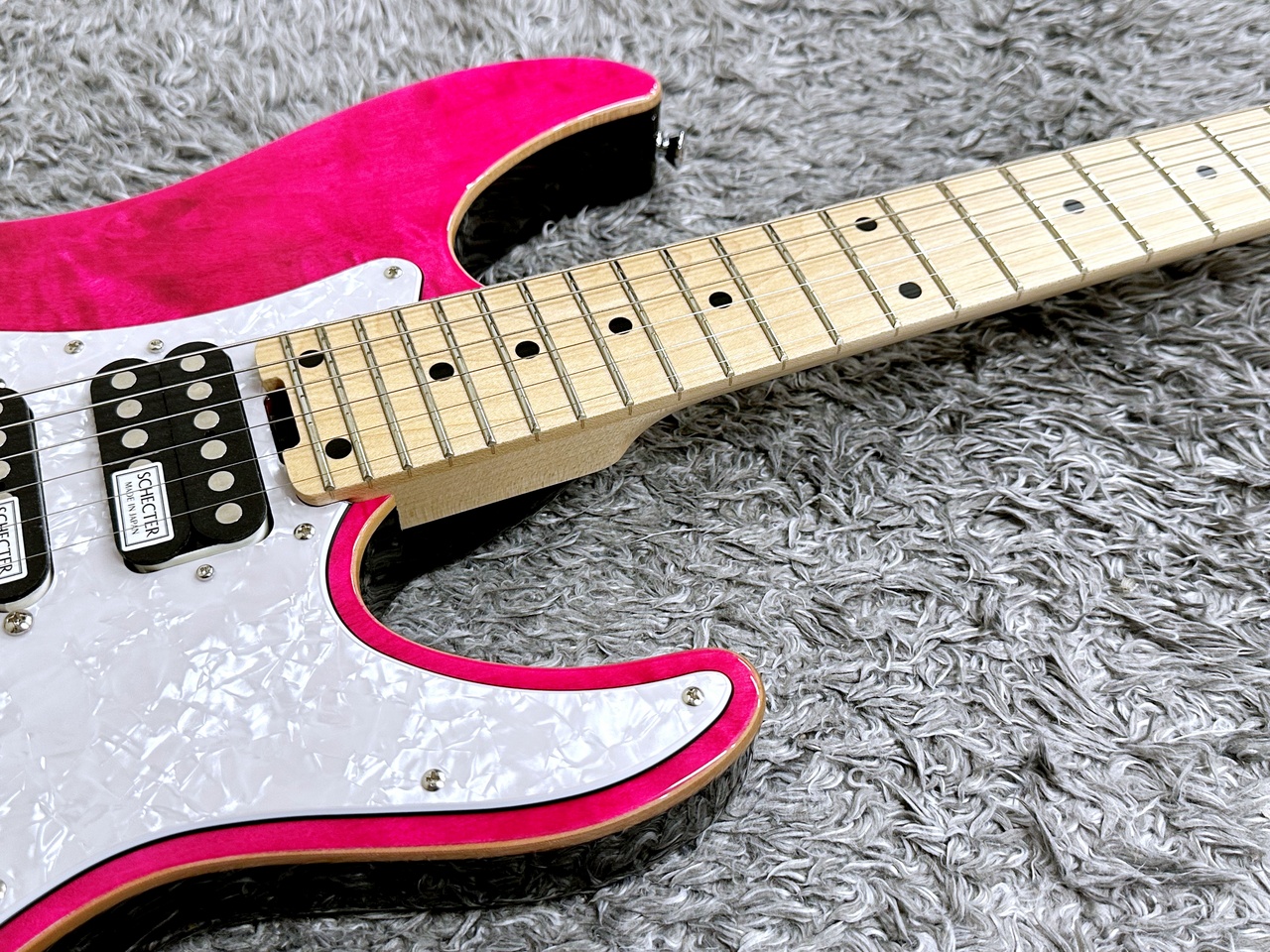 SCHECTER JAPAN SD-2-24-AL PINK (See-thru Pink) / Maple 【2023年製