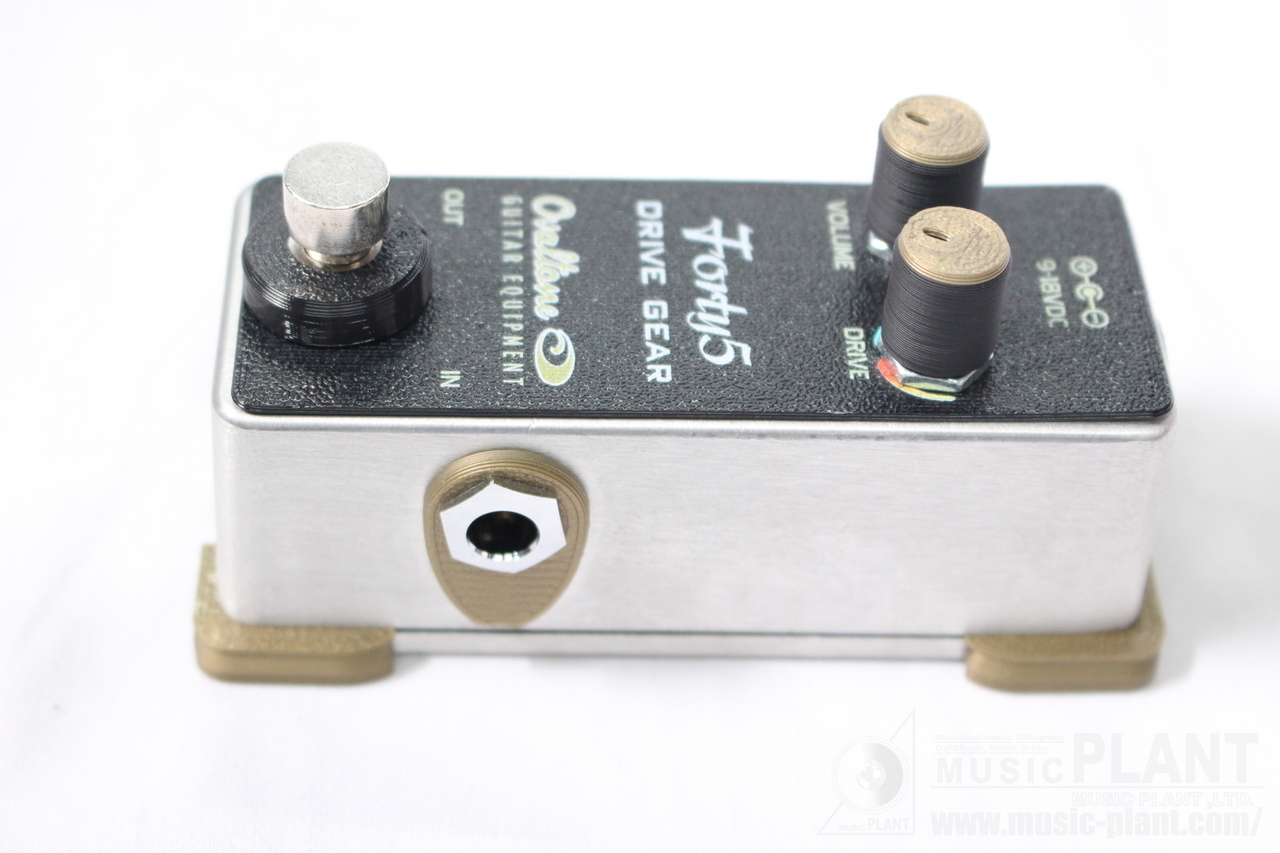 Ovaltone　Forty 5 DRIVE GEAR Forty 5 DRIVE GEAR - Ovaltone -handmade effect pedals-