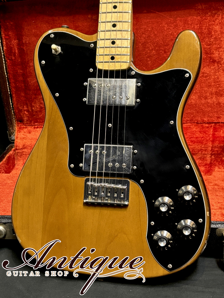 Fender Telecaster Deluxe 1973-74 Mocha Brown W-Range PU Virgin