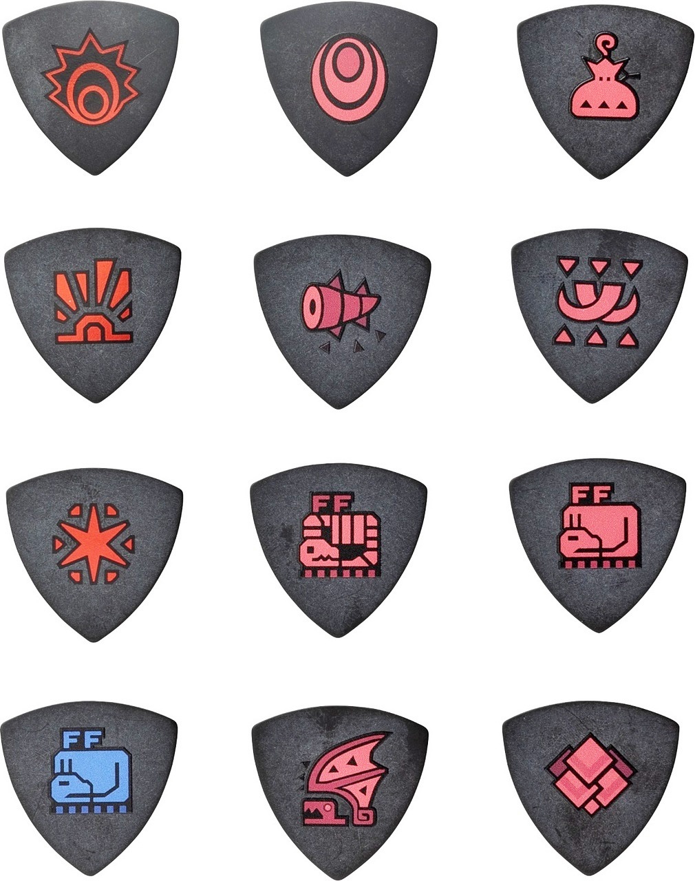 Fender Monster Hunter Collaboration Picks Rathalos 【完全