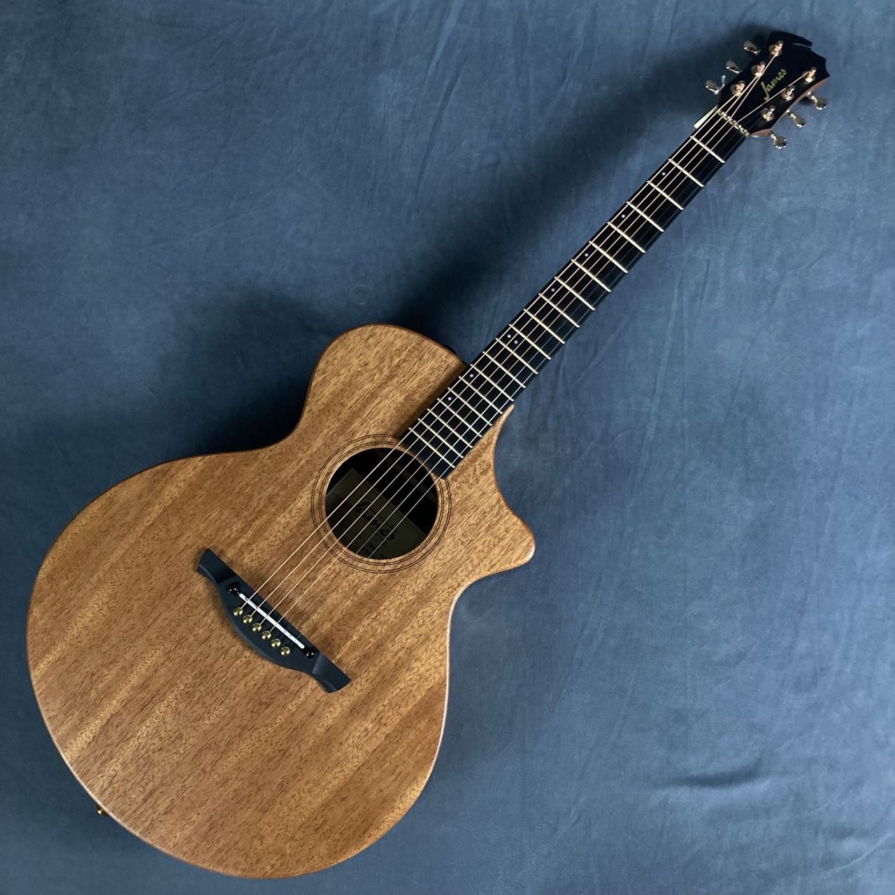 James J-300C II Satin Mahogany エレアコ 生音エフェクト