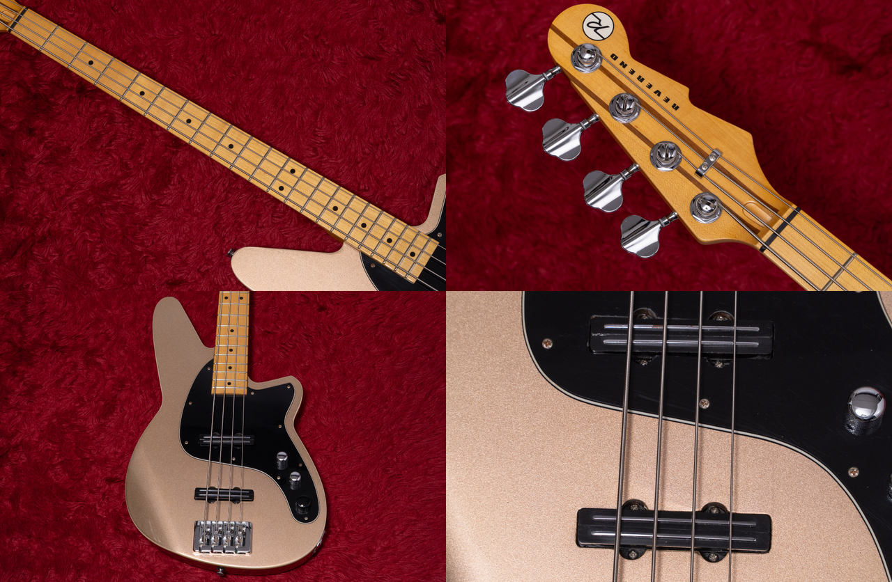 Reverend Guitars Justice 4 Lakeshore Gold 3.990kg #21853