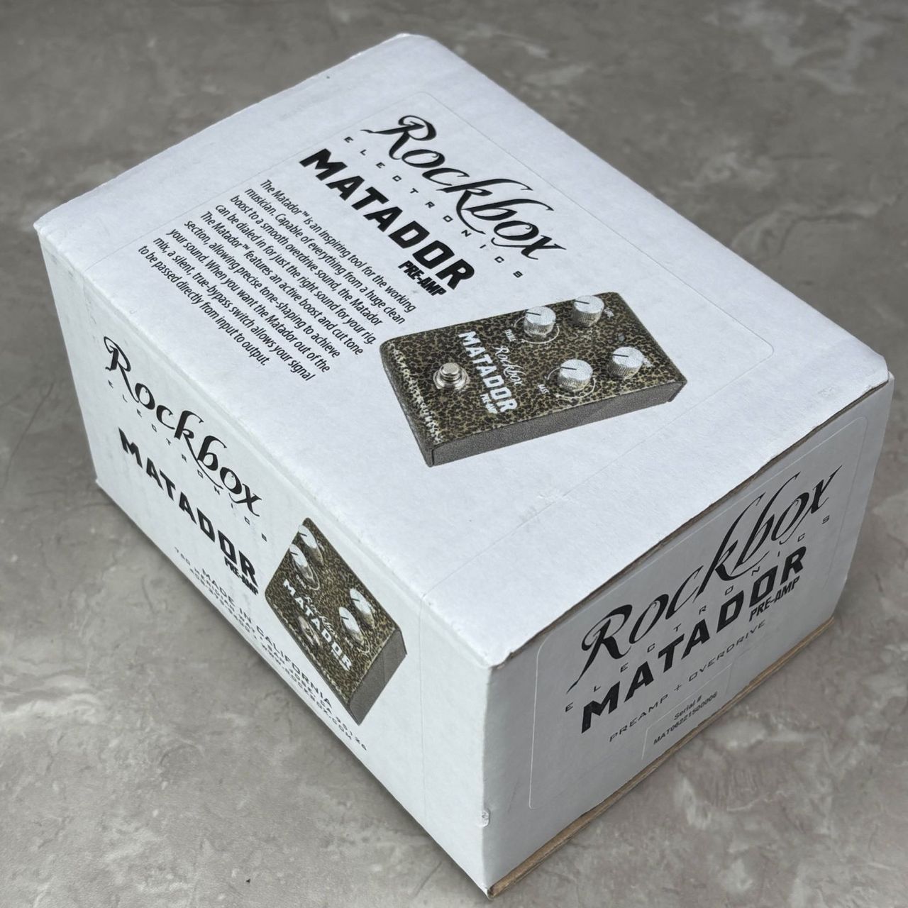 ギター Rockbox Electronics MATADOR PRE-AMP ギター Rockbox Electronics MATADOR PRE-AMP Rockbox Electronics