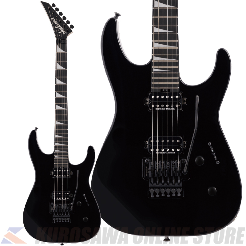 Jackson MJ Series Dinky DKR MAH, Ebony Gloss Black 【ストラッププレゼント】(ご予約受付中)