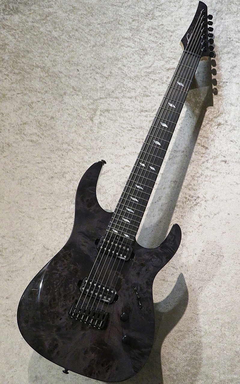 Legator 【良杢! 7弦】NINJA N7SS -Black Burl- #IM25060279