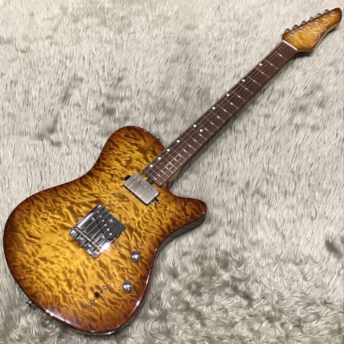 John Page Guitars 【委託品】JP-K/QM/ASH WT【値下げしました 