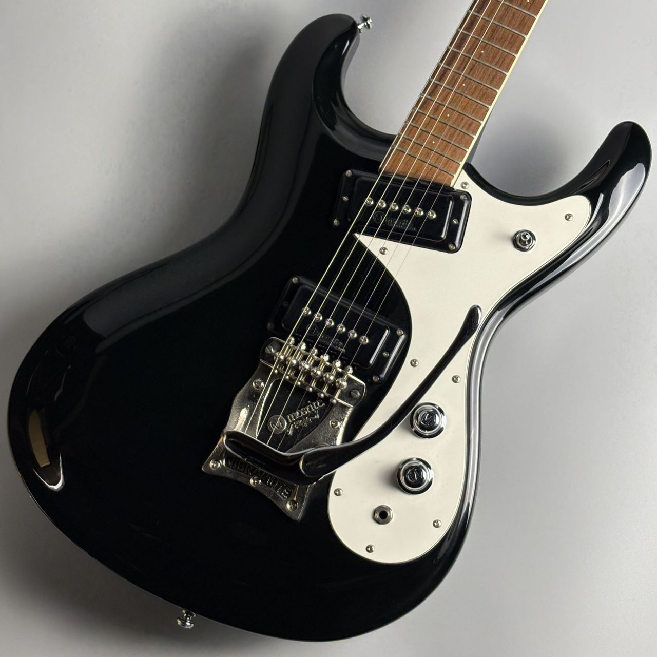 mosriteギター　黒色中古品 Mosrite 中古Super Excellent65 BK ブラック / 黒雲製作所製【現物画像