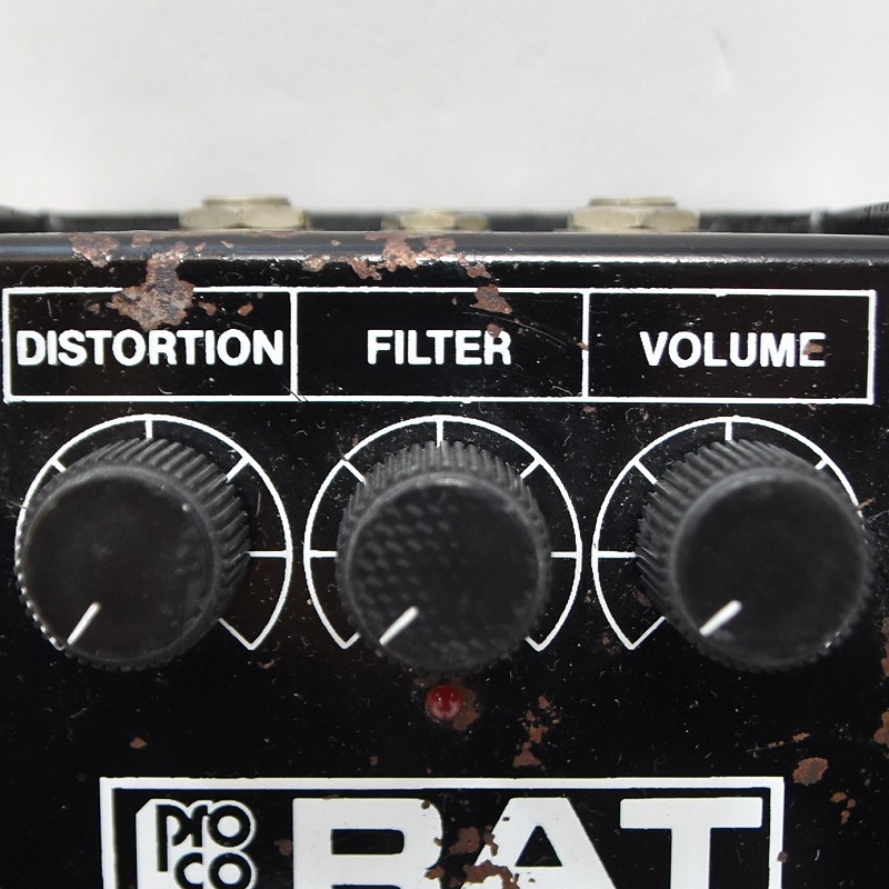 ギター proco RAT 1986 Black Face Proco RAT Black Face 86年 プロコ ラット エフェクター Pro Co RAT
