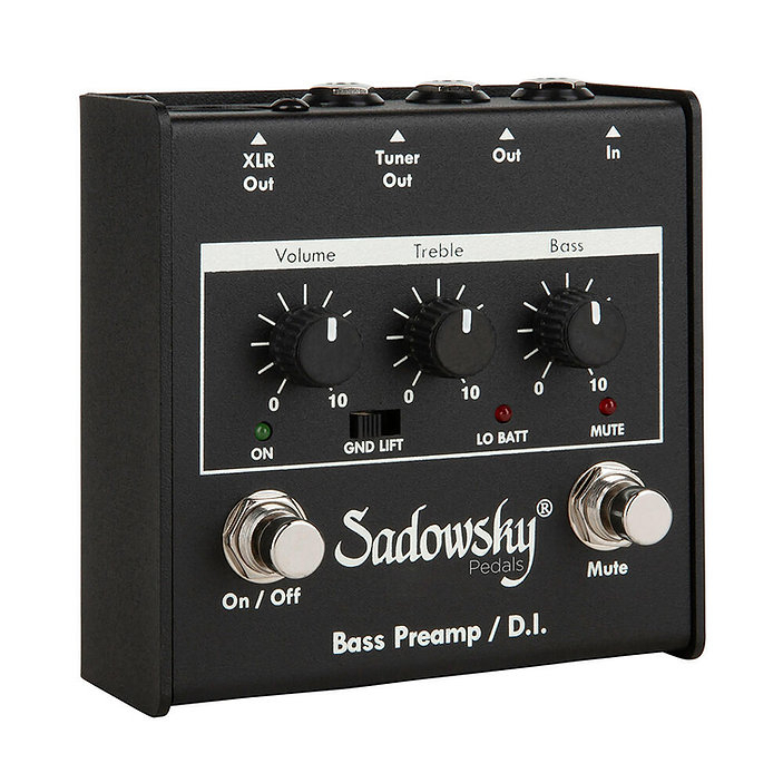 ベース Sadowsky : SBP-1 Bass Preamp / D.I. Sadowsky SBP-1 Bass Preamp DI / SAC PED SBP 1 V2（新品）【楽器検索