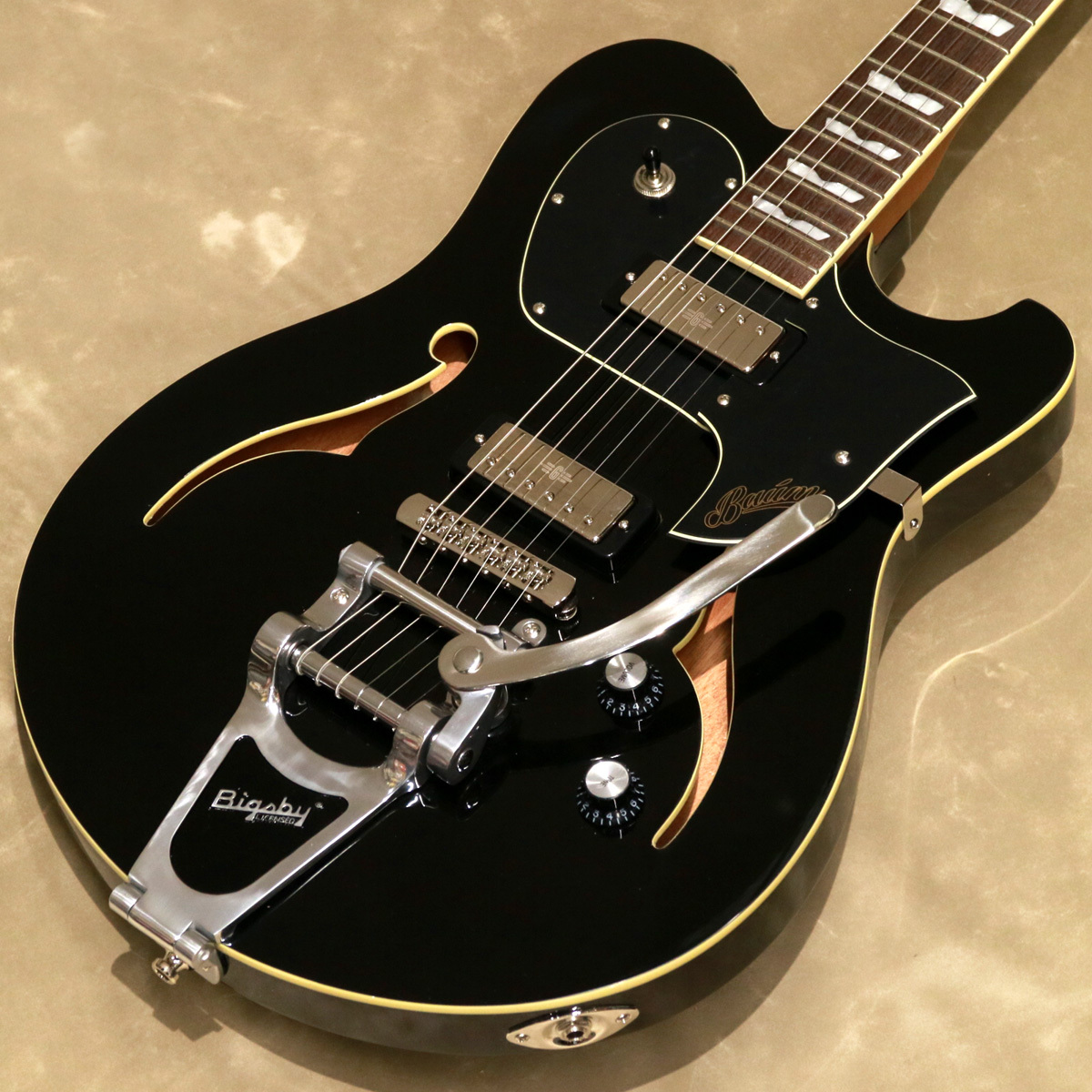 Baum Guitars Leaper Tone with Tremolo, Pure Black（新品/送料無料
