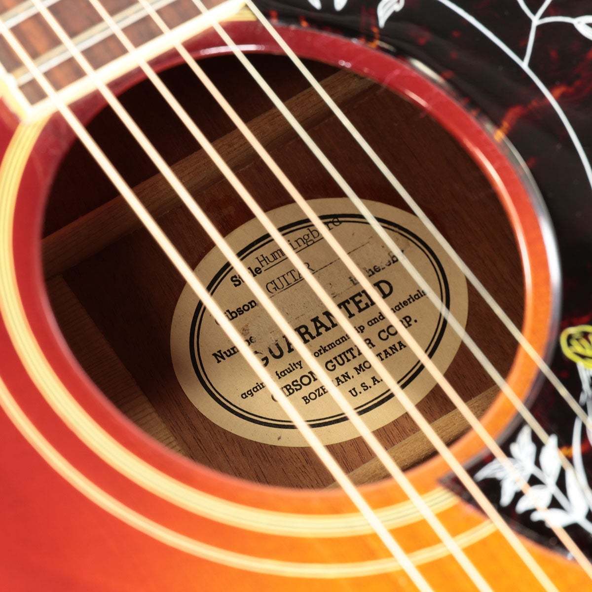 Gibson Hummingbird Vintage Cherry Sunburst (1991年製) ギブソン