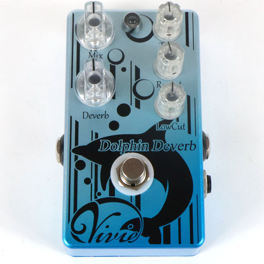 vivie dolphin deverb ギターエフェクター リバーブ Vivie