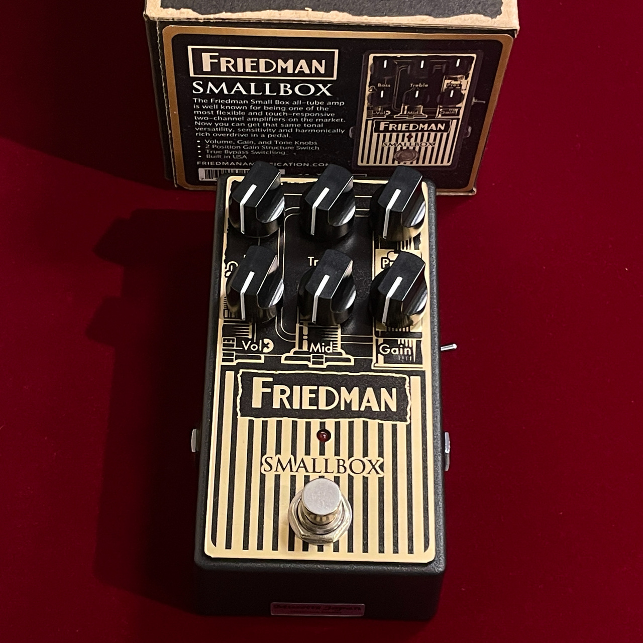【美品】FRIEDMAN / SMALLBOX PEDAL【プレキシ系】 Friedman Small Box Pedal 【プレキシ系カスタムサウンド