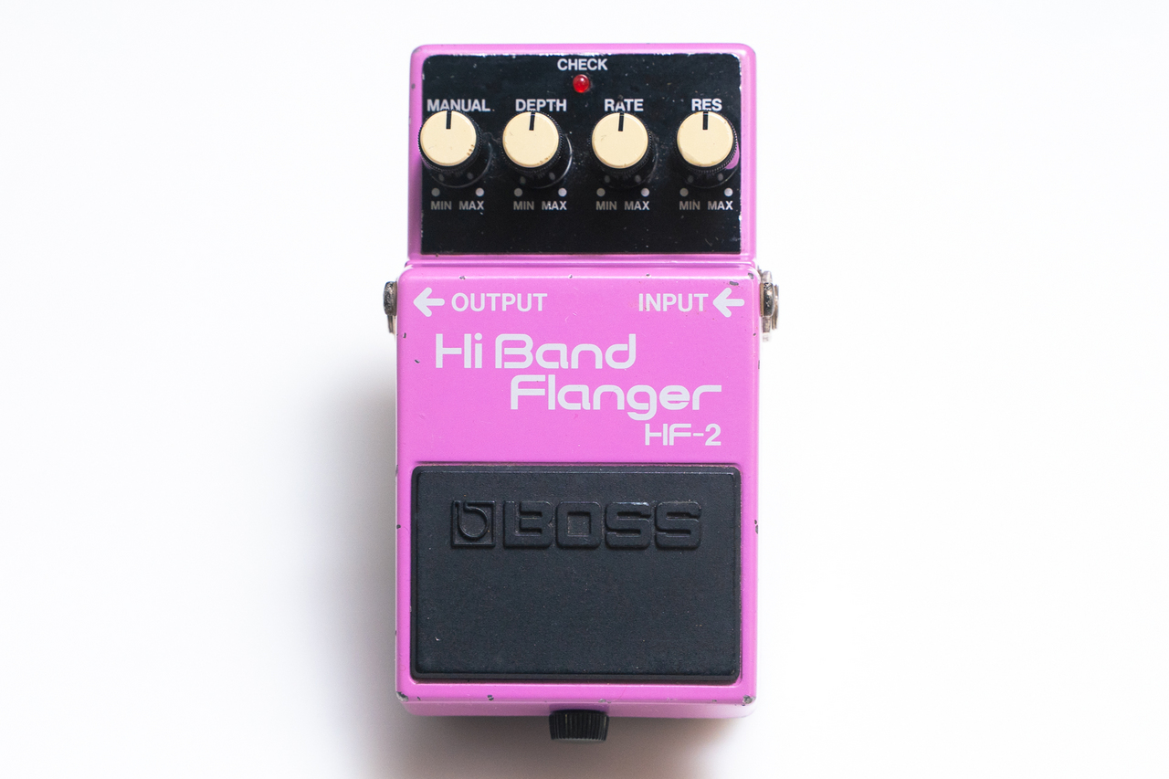 BOSS Hi Band Flanger HF-2 本体 販売中 相場最安値 BOSS HF-2 Hi Band Flanger Made IN Japan【GIB横浜エフェクター館