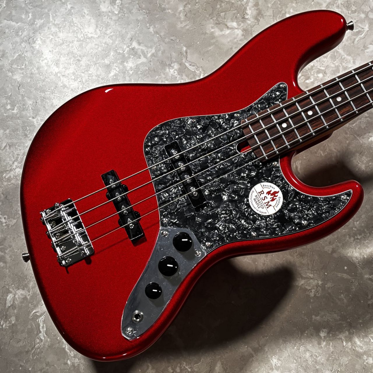 Bacchus BJB-1-RSM/R-BPPG Candy Apple Red 【現物画像 / 4.83kg