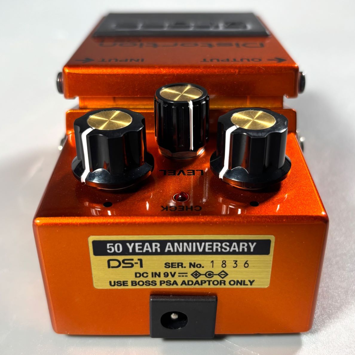 BOSS DS-1-B50A 50th Anniversary Pedals 【メタリック塗装筐体
