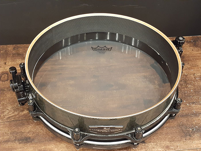 pearl carbonply maple ピッコロスネア Pearl 【中古品】 Free Floating Carbonply Maple Piccolo 14