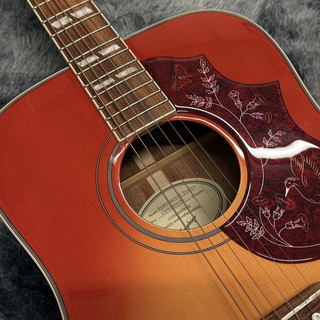 Epiphone Hummingbird Studio / FCS(Faded Cherry Sunburst)【2.35kg