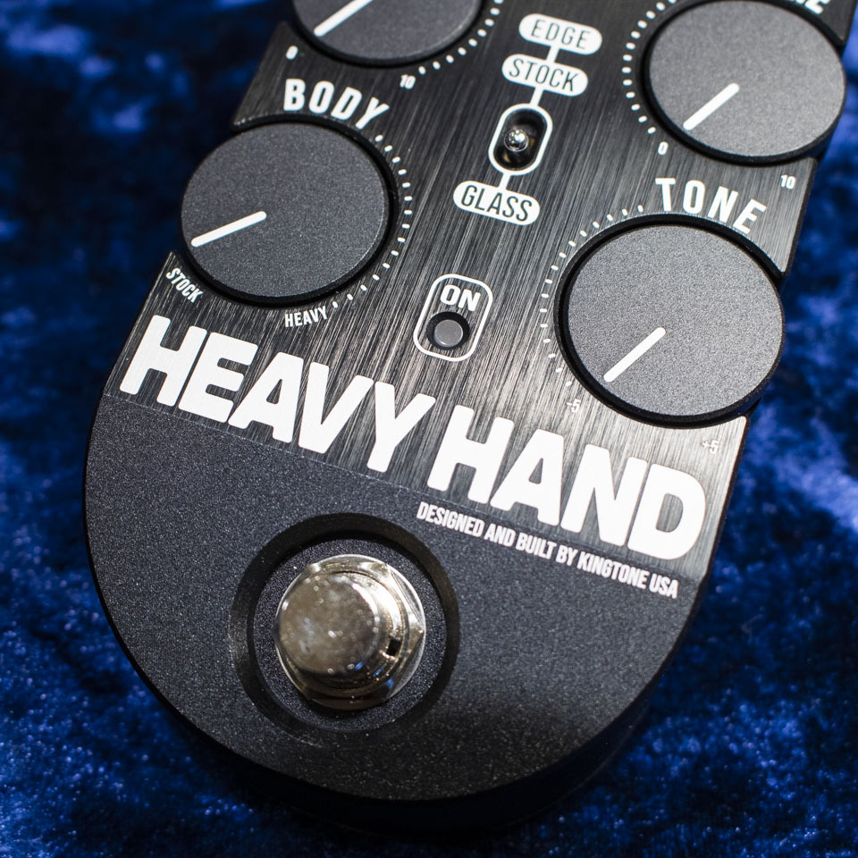 ギター King Tone Guitar HEAVY HAND KING TONE GUITAR HeavyHand ギターエフェクター(キングトーン