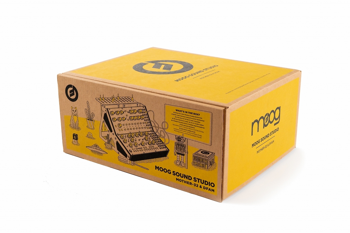 Moog Moog Sound Studio Mother-32 & DFAM セミ・モジュラー・シンセ 