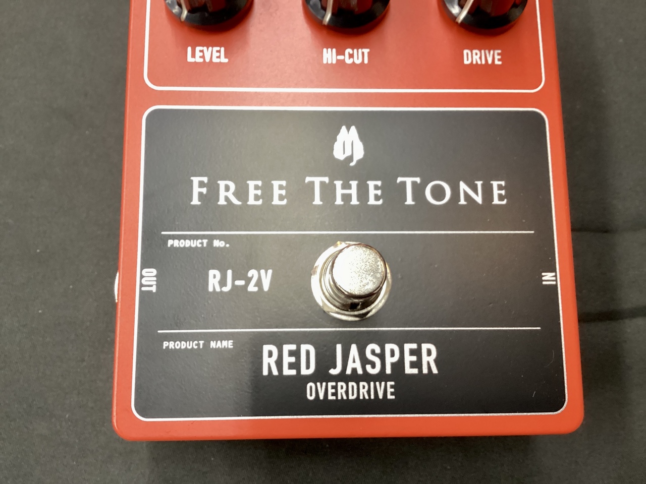 Free The Tone RED JASPER RJ-2V(フリーザトーン オーバードライブ