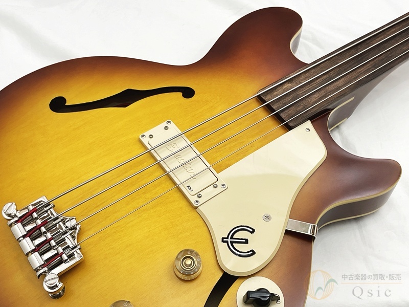 Epiphone Jack Casady Fretless Bass 【返品OK】[UMM45]【梅田店在庫