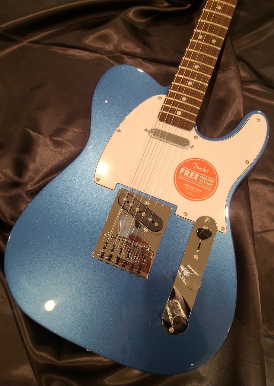 送料無料】Squies TELECASTER affinity シリーズ　ブルー Amazon | Squier by Fender エレキギター Affinity Series
