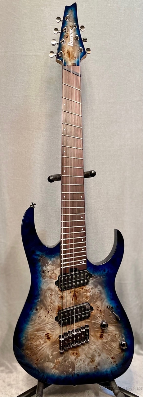 Ibanez RGMS7PB -CBS Cosmic Blue Starburst- 【7弦】【マルチスケール
