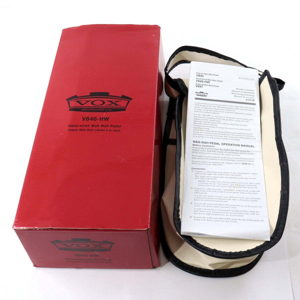 VOX V846-HW / Hand Wired Wah Wah Pedal 【池袋店】（中古）【楽器