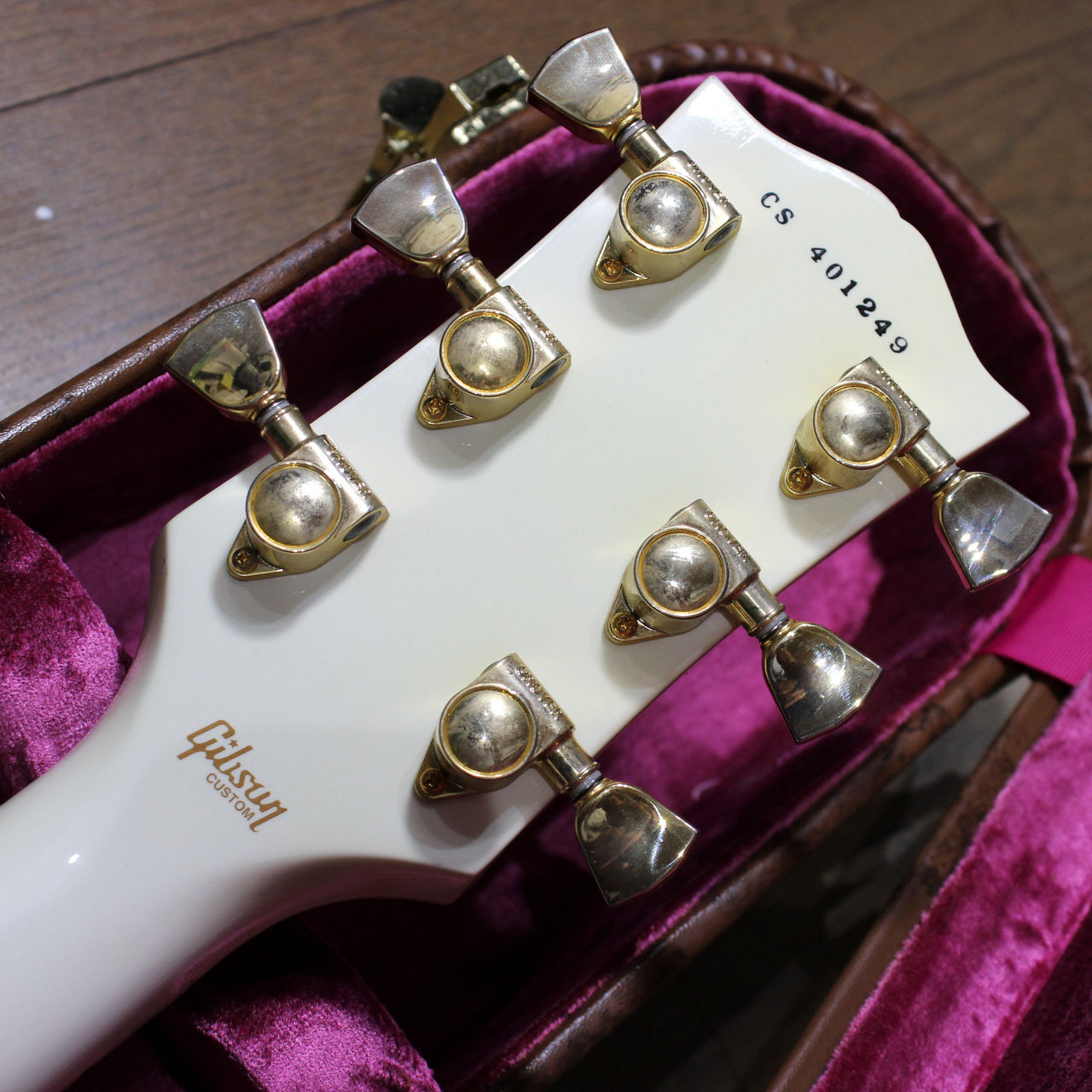 Gibson Custom Shop Les Paul Custom White カスタムショップ レス