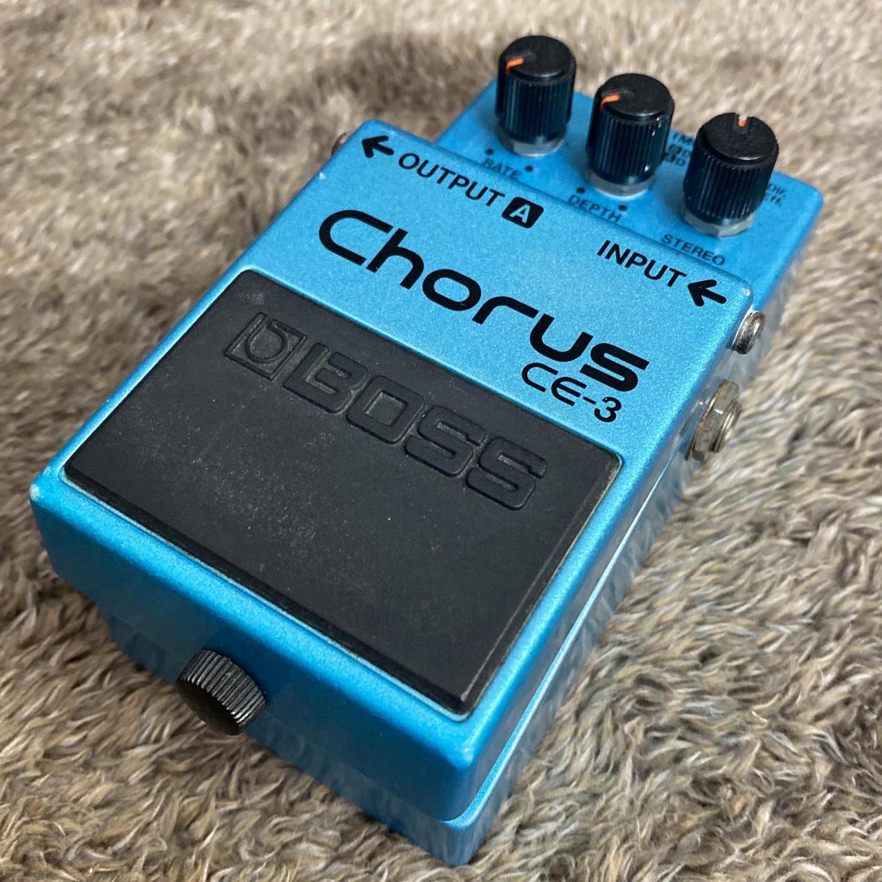 【BOSS】［中古］CE-3 / Chorus / 日本製 BOSS CE-3 Chorus MADE IN JAPAN 1984年製 買取ました