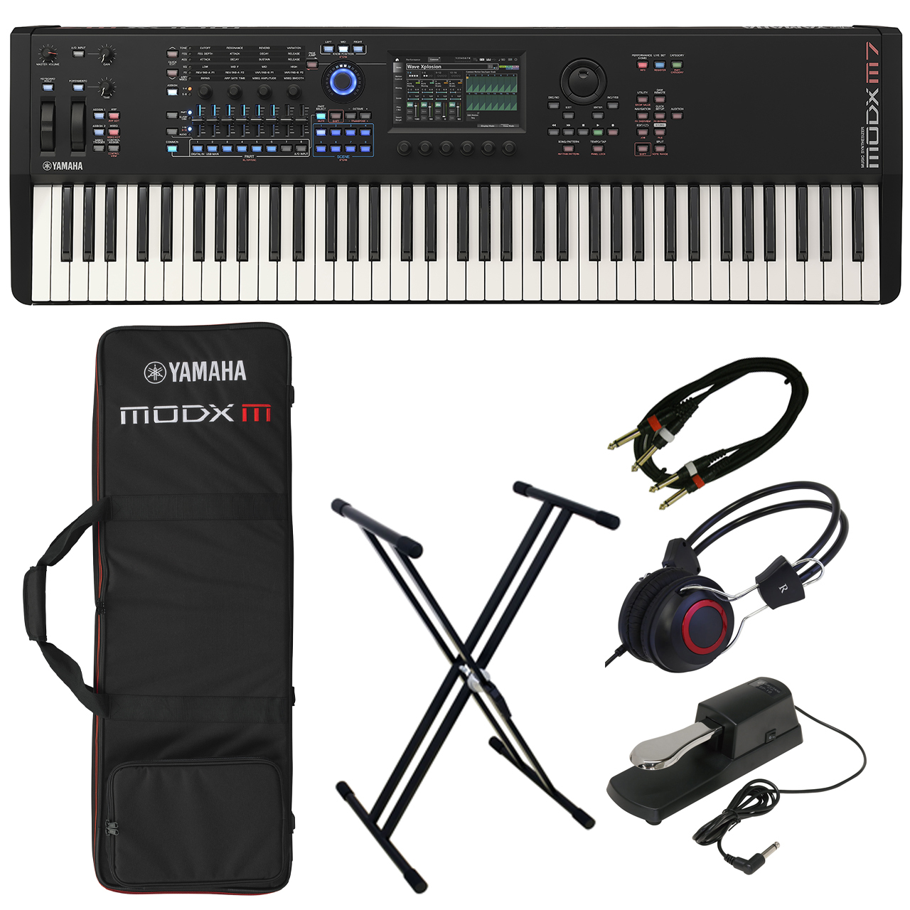 YAMAHA MODX M7 ライブセット シンセサイザー 88鍵盤 【ローン分割