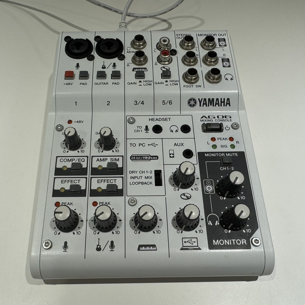 YAMAHA AG06 ウェブキャスティングミキサー【USED/中古】（中古/送料