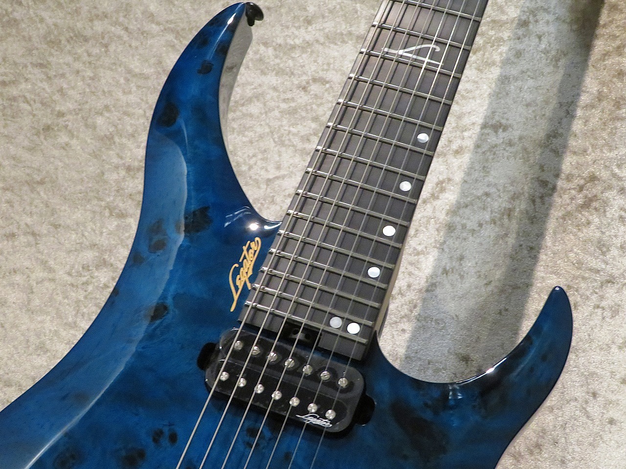 Legator 【ヘッドレス7弦】GHOST G7SS -Blue Burl- #IM25060746