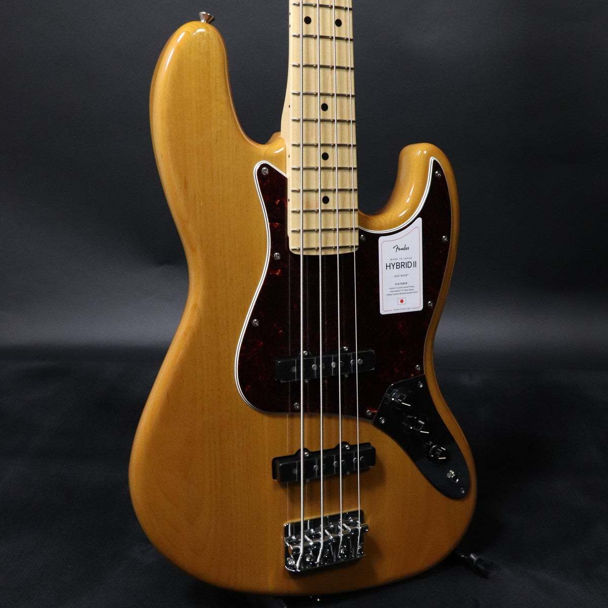 Fender Made in Japan Hybrid II Jazz Bass Maple Fingerboard Vintage