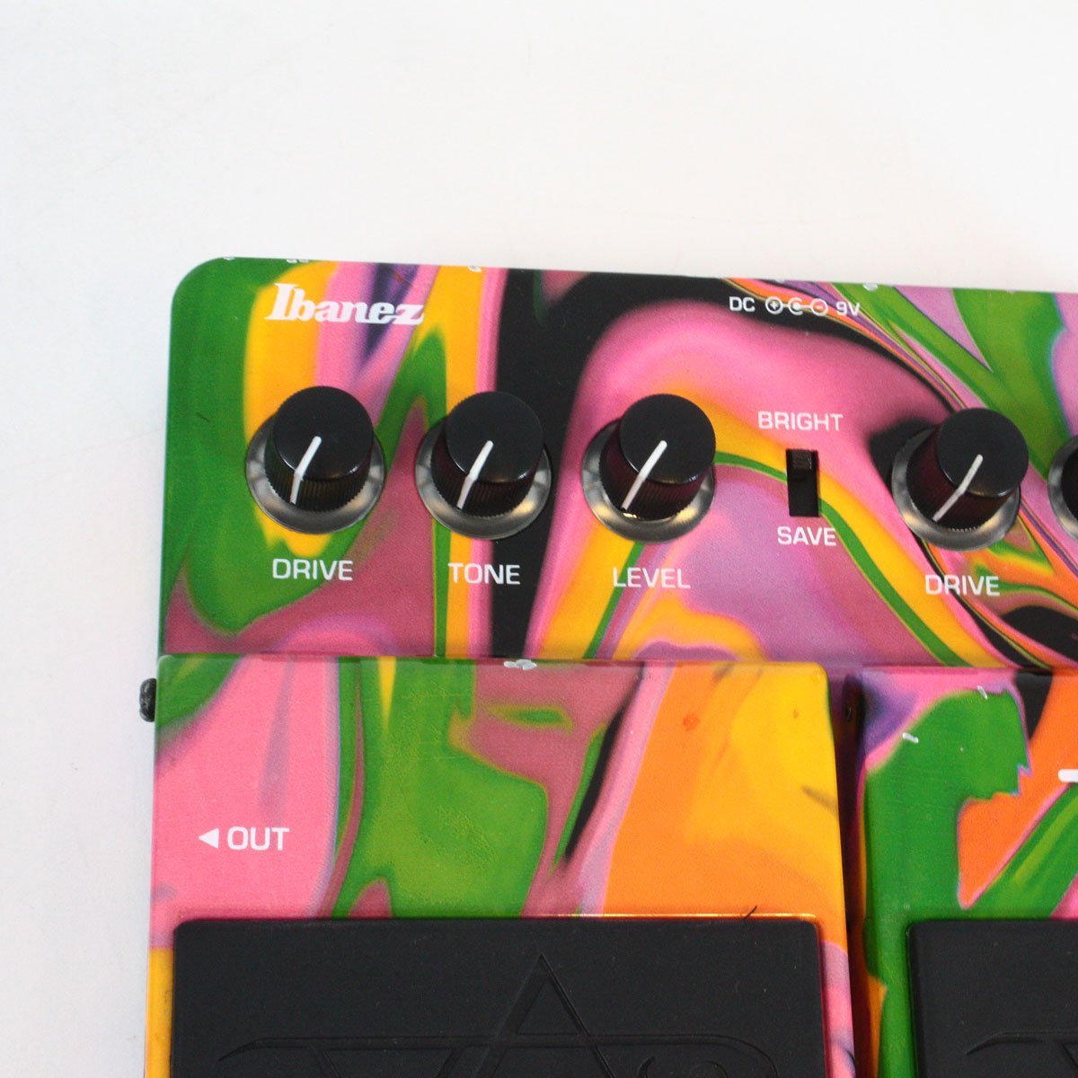 中古品 箱なし Ibanez Jemini Distortion エフェクター