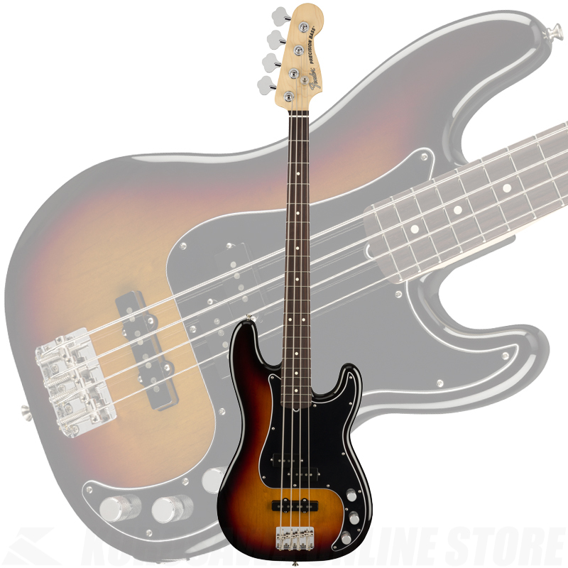 Fender American Performer Precision Bass, Rosewood, 3-Color