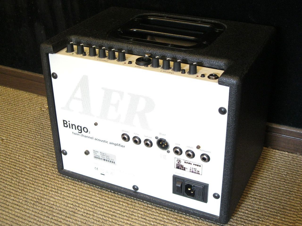 AER Bingo II / 60W Twin Channel Acoustic Amplifier（中古）【楽器 