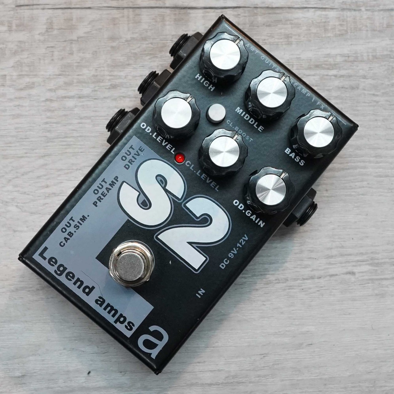 ギター AMT ELECTRONICS S2 AMT S2 — 2 channels guitar preamp/distortion pedal (Soldano