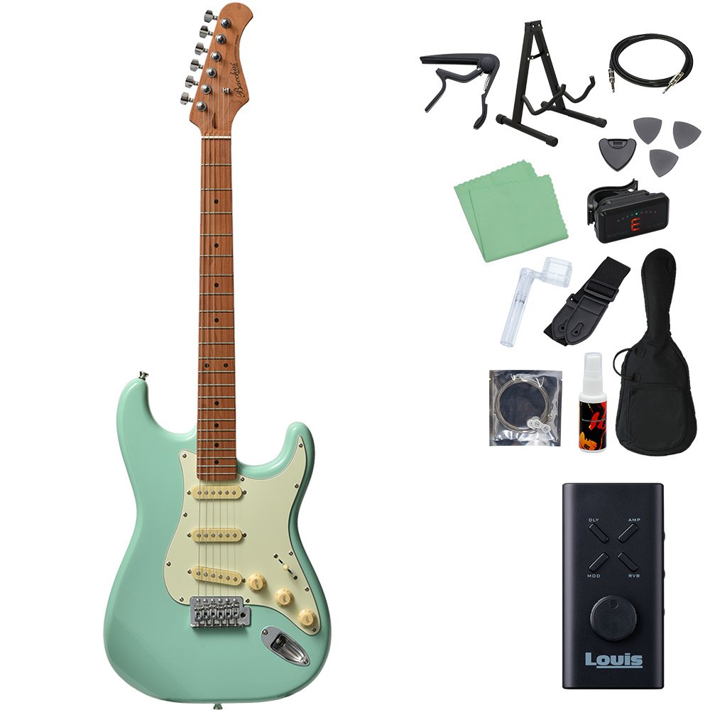 Bacchus BST-1-RSM/M 初心者セット ヘッドホンアンプ付 SFG（新品/送料 