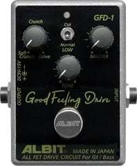 ALBIT GFD-1 Good Feeling Drive ギター・ベース兼用 ディストーション