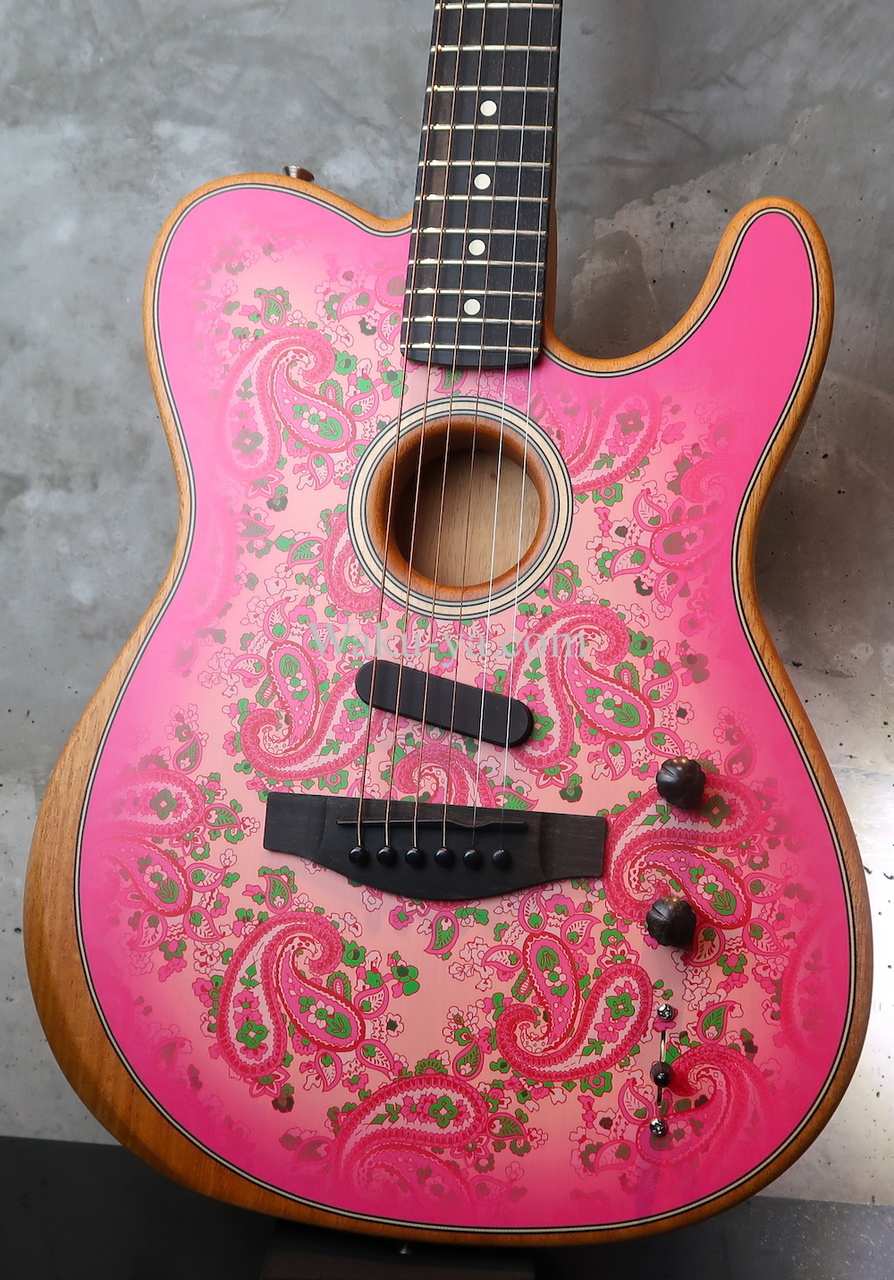 Fender USA American Telecaster / Acoustasonic / Pink-Paisley（新品 ...