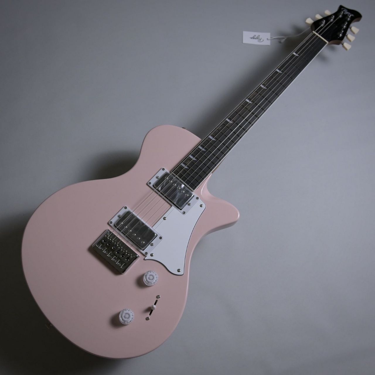 エレキギター ピンク ハムバッカー Ryoga SKATER Shell Pink エレキギター ハムバッカー ベイクド