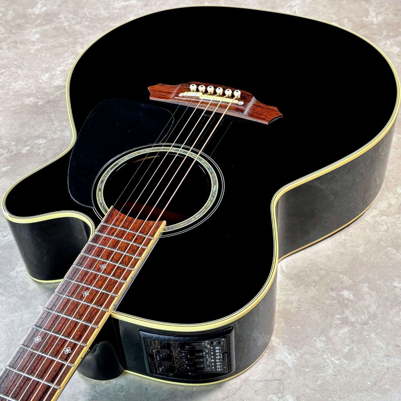 Takamine DMP561C Black エレアコギター【現物画像】（中古/送料無料