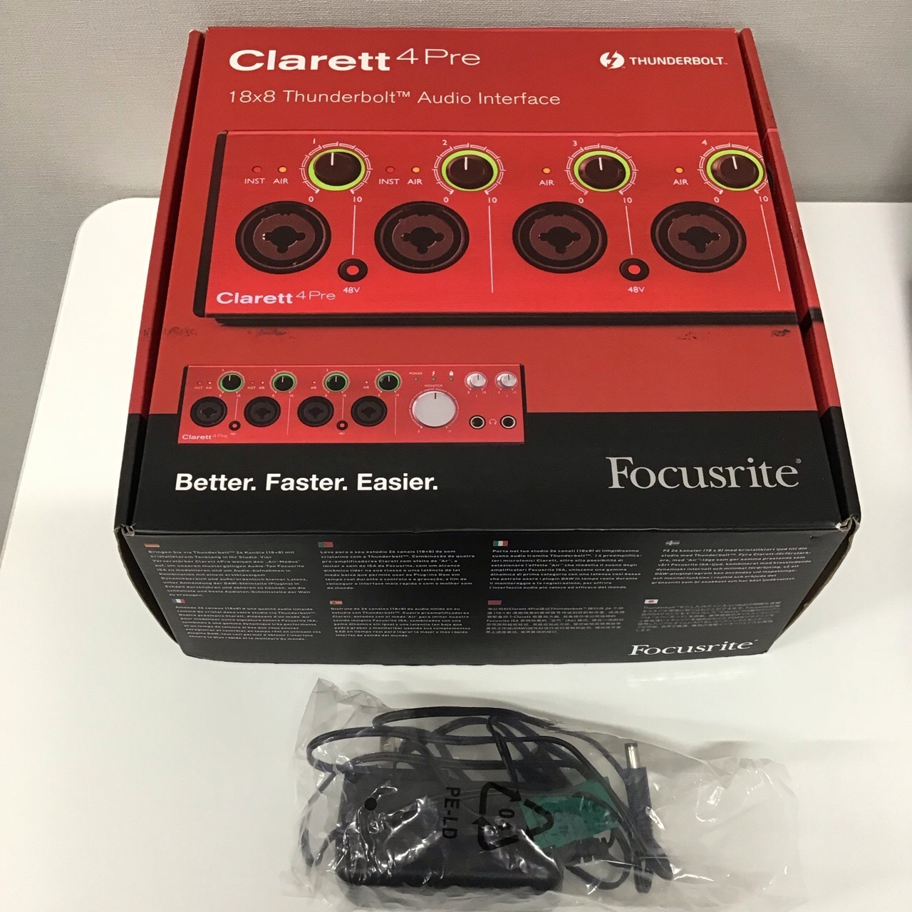 Focusrite Claret 2Pre Thunderboltサンダーボルト DTM・DAW Focusrite