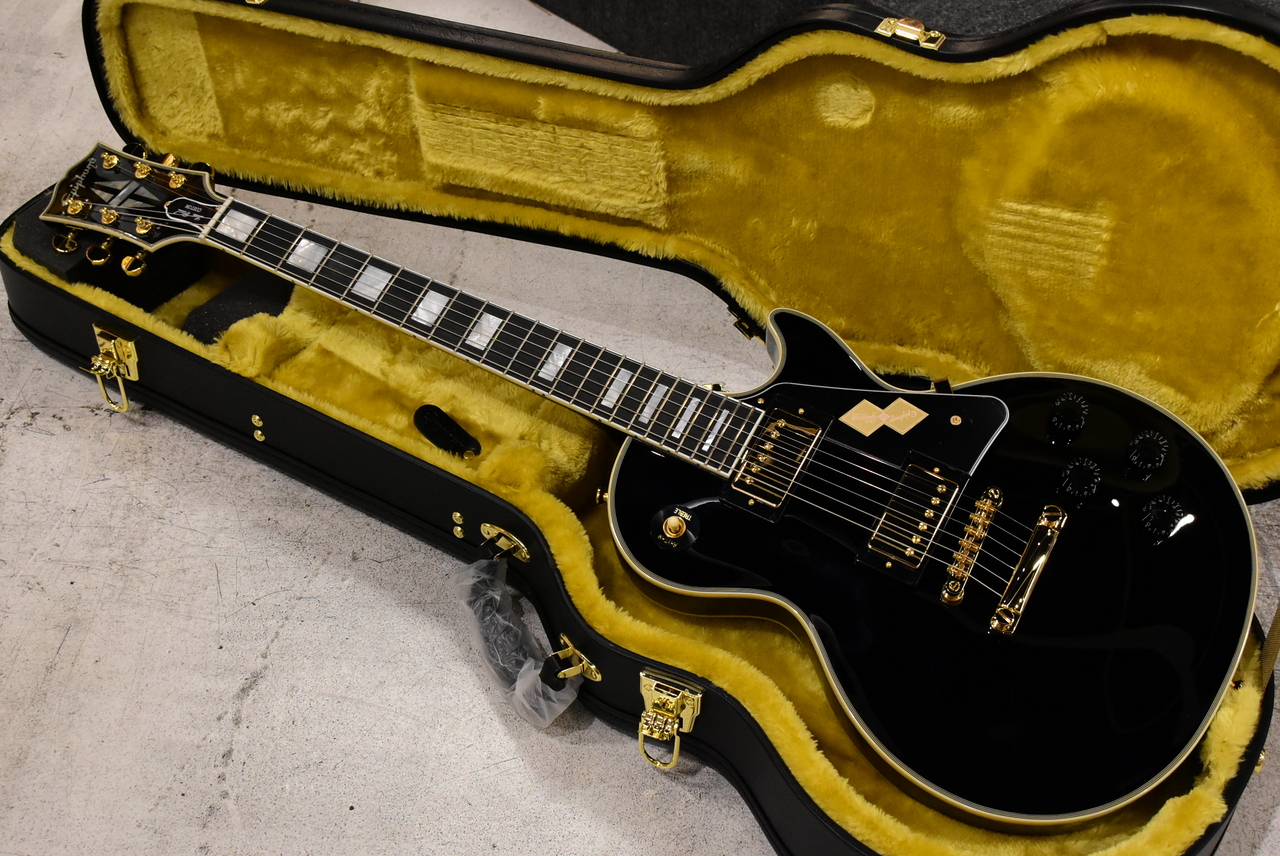 Epiphone IGC Les Paul Custom Ebony #25111525426【軽量4.05kg