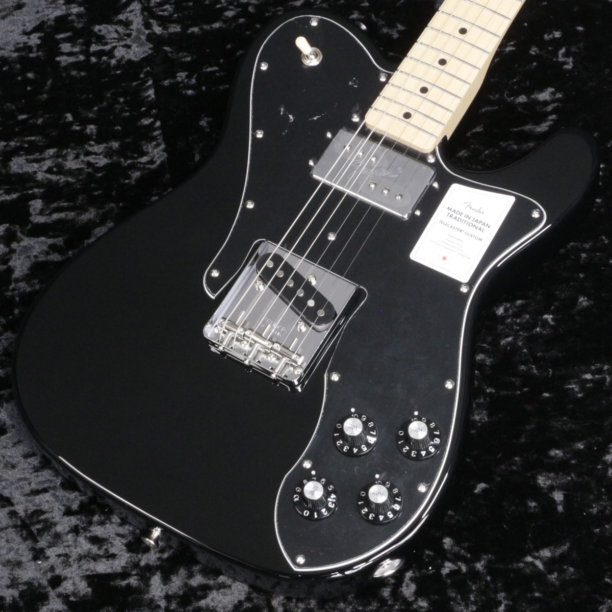 Fender Made in Japan Traditional 70s Telecaster Custom Maple Black