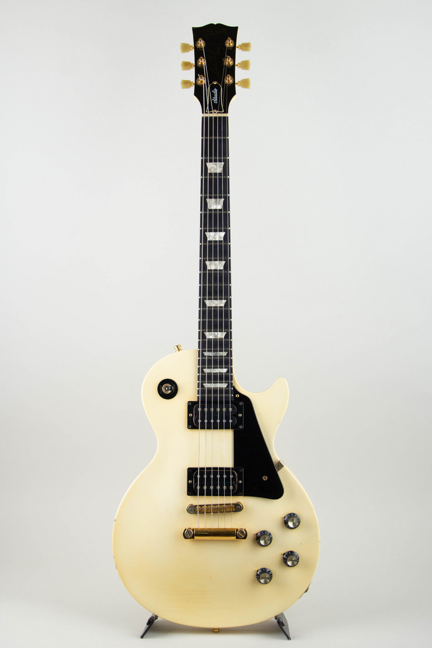 Gibson エレキギターレスポールSTUDIO97年製 Gibson Les Paul Studio Alpine White 1997（中古）【楽器検索デジマート】